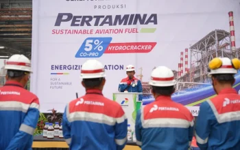 Kilang Dumai Produksi SAF dengan 5 Persen Minyak Jelantah, Kapasitas Lampaui Cilacap