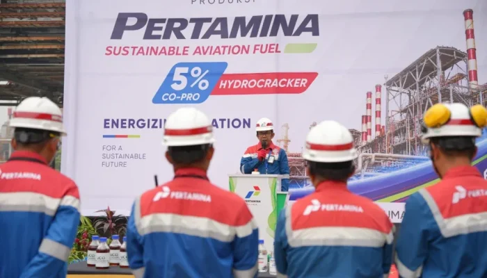 Kilang Dumai Produksi SAF dengan 5 Persen Minyak Jelantah, Kapasitas Lampaui Cilacap
