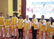 Bupati Cen Lepas 338 Kontingen Natuna ke Porprov VI Kepri 2026, Target Emas Sebanyak-banyaknya