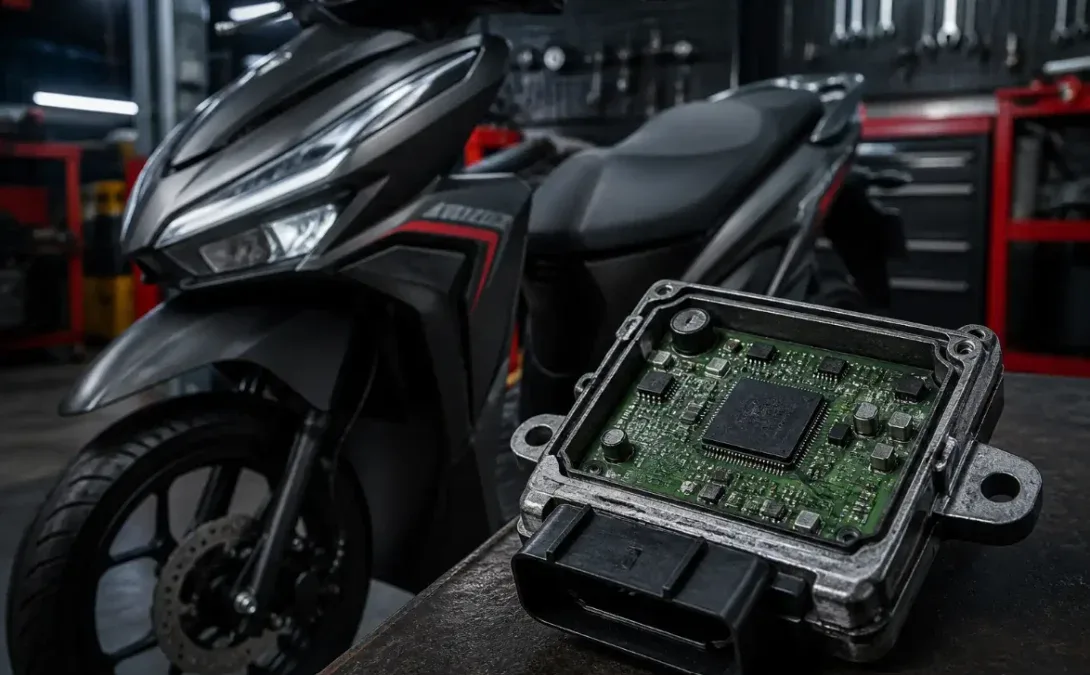 Motor injeksi seperti Honda Vario